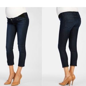 EUC Paige Denim Kylie Crop Maternity Jeans 28